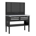 Superline PRO® Modular Workbench with 4 Drawers Stainless Steel Worktop 1265mm