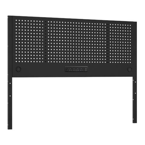 Superline PRO® Modular Pegboard Back Panel with Power Bar 1800mm