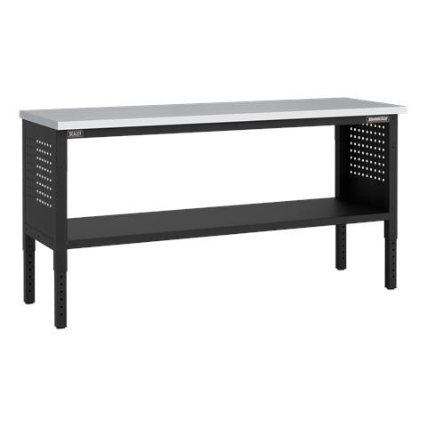 Superline PRO® Modular Workbench with Stainless Steel Worktop 1830mm