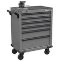 Superline PRO® Rollcab 6 Drawer with SG Swivel Base 100mm Vice