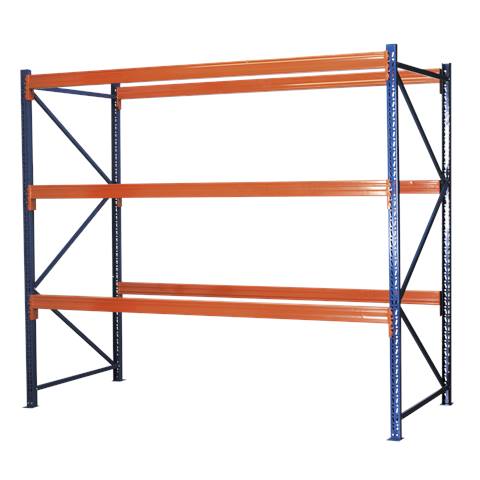 Heavy-Duty Racking Unit with 3 Beam Set 1000kg Capacity Per Level