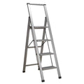Aluminium Professional Folding Step Ladder 4-Step 150kg Capacity - EN 1483