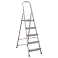 Step Ladder 5-Tread Aluminium - EN 131
