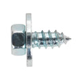 Zinc Plated Acme Screw with Captive Washer M12 x 1/2" - Pack of 50