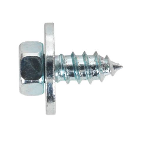 Zinc Plated Acme Screw with Captive Washer M12 x 1/2" - Pack of 50