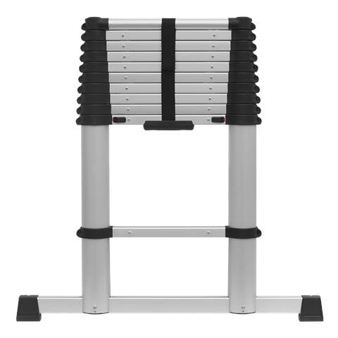 Aluminium Professional Telescopic Ladder 11-Tread - EN 131