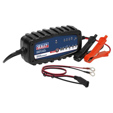 6/12V Compact Auto Smart Charger & Maintainer 2A