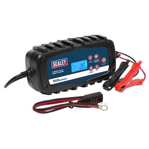 6/12V Compact Auto Smart Charger & Maintainer 6.5A