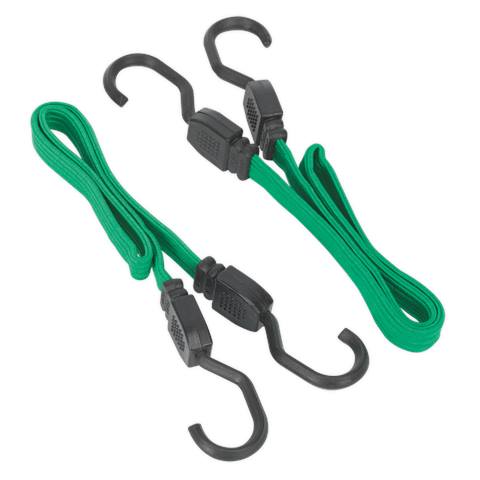 Flat Bungee Cord Set 610mm 2pc