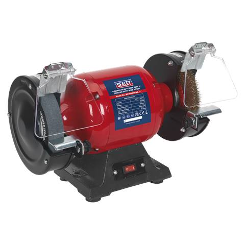 150mm Heavy-Duty Bench Grinder with Wire Wheel 450W/230V