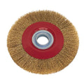 200 x 13mm Crimped Narrow Wire Wheel 32mm Bore