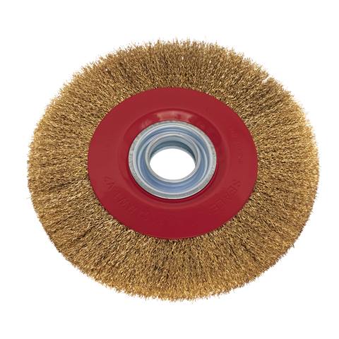 200 x 13mm Crimped Narrow Wire Wheel 32mm Bore