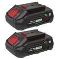 SV20 Series Power Tool Battery 20V 2Ah - Pack of 2