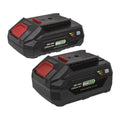 SV20 Series Power Tool Battery 20V 2Ah & 4Ah - Pack of 2