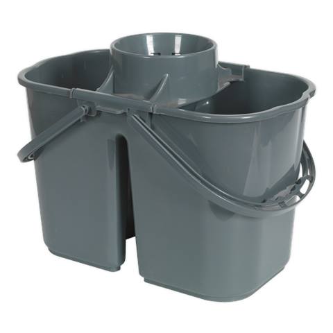 Mop Bucket 15L - 2 Compartment