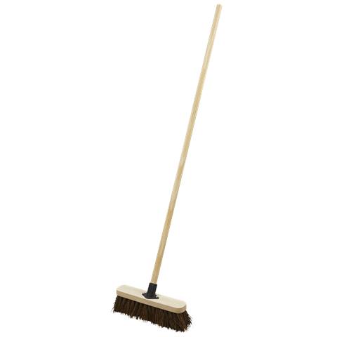 Stiff/Hard Bristle Broom 12"(300mm)
