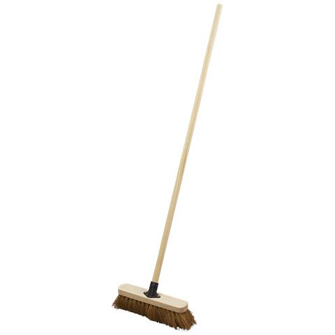 Soft Bristle Broom 12"(300mm)