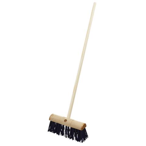 Stiff/Hard Bristle Yard Broom 13"(325mm)