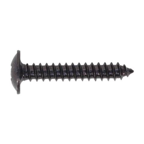 Self-Tapping Pozi Flanged Head Screw 4.2 x 25mm, Black - Pack of 100