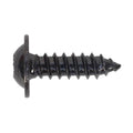 Self-Tapping Pozi Flanged Head Screw 4.8 x 16mm, Black - Pack of 100