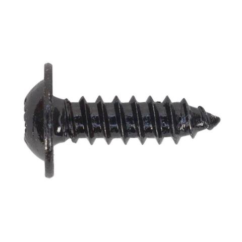 Self-Tapping Pozi Flanged Head Screw 4.8 x 16mm, Black - Pack of 100