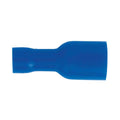 Fully Insulated Female Terminal 6.3mm, Blue - Pack of 100