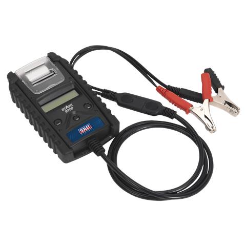 Digital Start/Stop Battery & Alternator Tester with Printer 6/12/24V