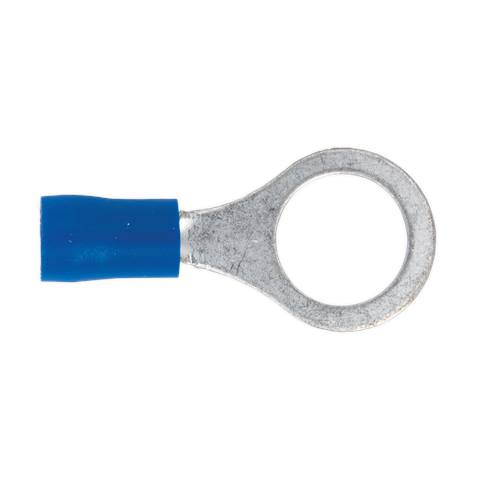 Easy-Entry Ring Terminal 10.5mm (3/8"), Blue - Pack of 100