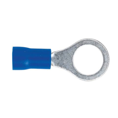 Easy-Entry Ring Terminal 8.4mm (5/16"), Blue - Pack of 100