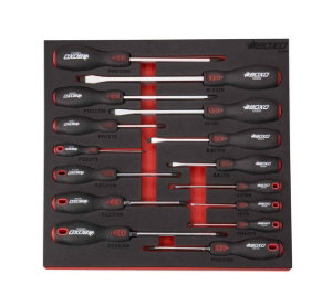 15Pc Screwdriver Set In EVA Foam