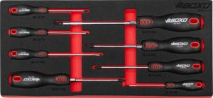 8 Pc Screwdriver Set in EVA Foam