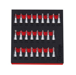 1/4" Master Bit Socket Set In EVA Foam