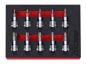 3/8" Torx Bit Socket Set In EVA Foam