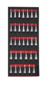 3/8" Master Bit Socket Set In EVA Foam