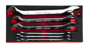 Ultra-Thin Double Open-Ended Spanner Set 20-32mm