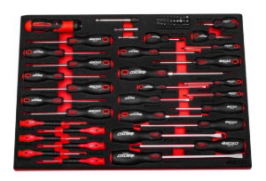 65pC Master ScrewDriver Set In EVA Foam