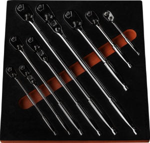 9 Pc 90T Ratchet Master Set In Foam