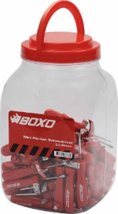 Mini Pocket Screwdriver 100 Pc Jamjar