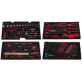 103-Piece Metric tool Set For Moto Box ECC20301L-SBK1