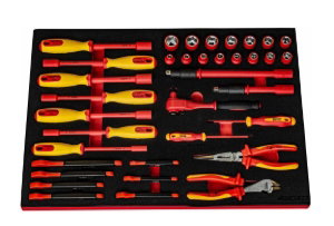 Insulated 36 Pc VDE Tool Set for Hybrid Vehicles
