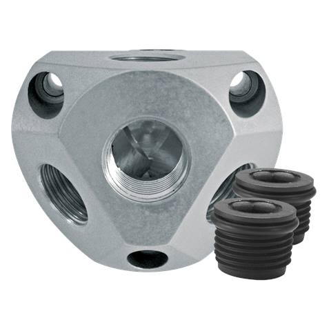 John Guest® Wall Box 3 x 1/2"BSP Connection