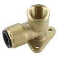 John Guest® Brass Wingback Elbow 15mm x 1/2"BSP
