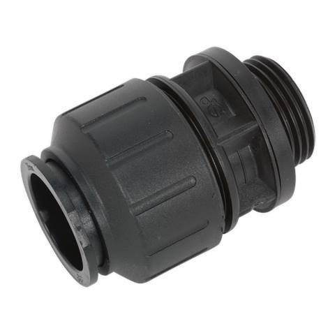 John Guest® Straight Adaptor 28mm x 1"BSP - Pack of 2