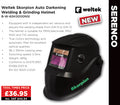 Weltek Skorpion Auto Darkening Welding and Grinding Helmet