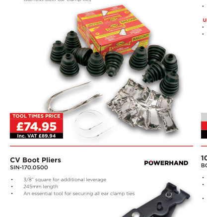 12Pk Universal CV96 Boots