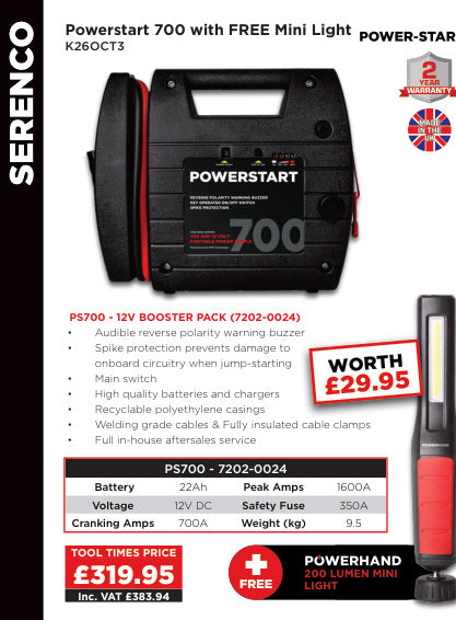 Powerstart 700 with FREE Mini Light