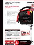 Powerstart 1224 with FREE Tripod Light