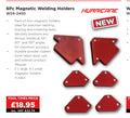 6Pc Magnetic Welding Holders