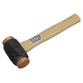 Premier Copper Faced Hammer with Hickory Shaft 4.3lb