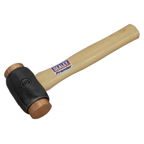 Premier Copper Faced Hammer with Hickory Shaft 4.3lb